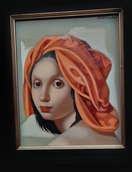 Pomarańczowy turban, 1945