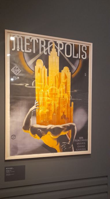 Plakat do filmu " Metropolis", József Bottlik, 1927