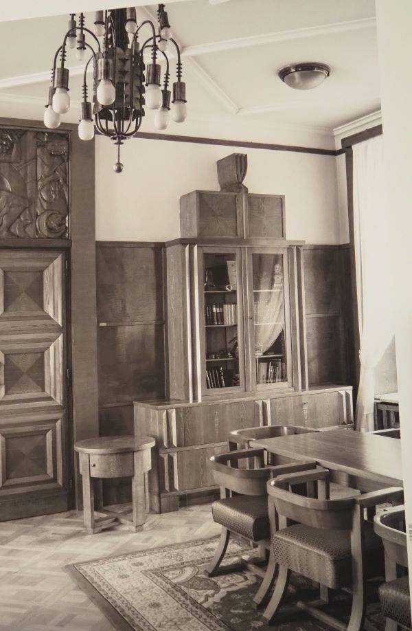 Gabinet ministra w Ministerstwie Wyznań Religijnych i Oświecenia Publicznego (obecnie Ministerstwo Edukacji i Nauki), 1928-30, fot. W.Holnicki Szulc