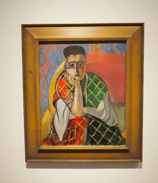 Kobieta w woalce 1927
