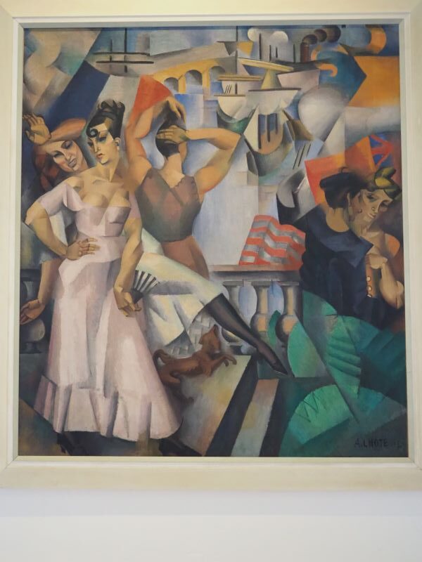 André Lhote - Przystanek w porcie (Escale) - 1913